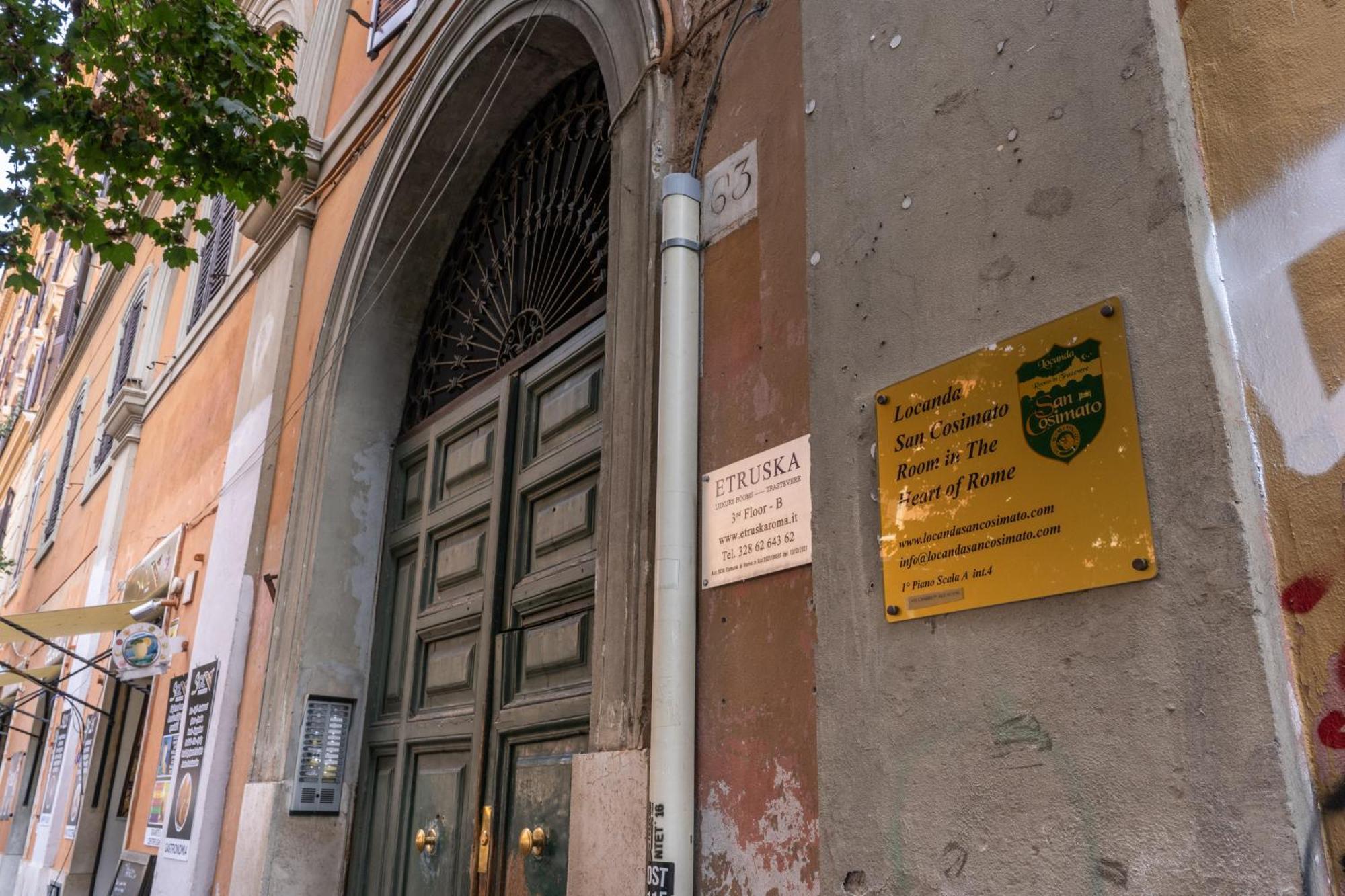 Locanda San Cosimato Рим Екстериор снимка